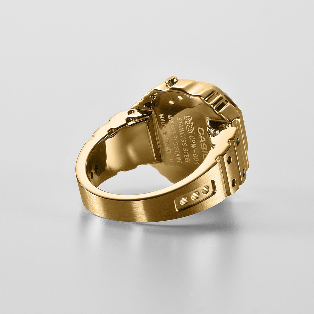 Casio CRW-001G-9 Ring w złotym kolorze