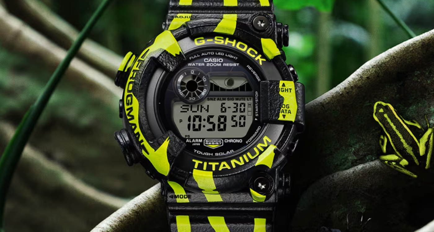 Sprawdź limitowany zegarek G-SHOCK Frogman G-SHOCK Frogman GW-8200TPF -1ER
