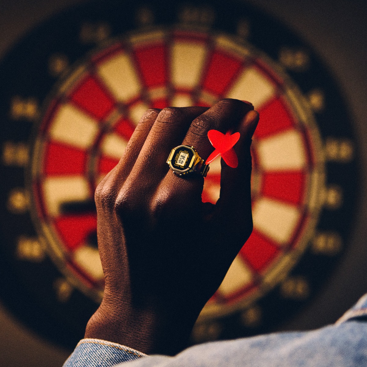 Casio CRW-001G-9 Ring w złotym kolorze