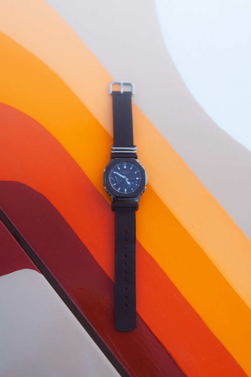 G-SHOCK na Fat Ice Race