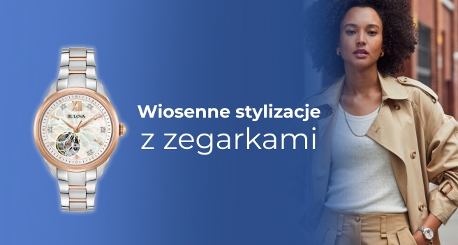 Wiosenne stylizacje z zegarkami