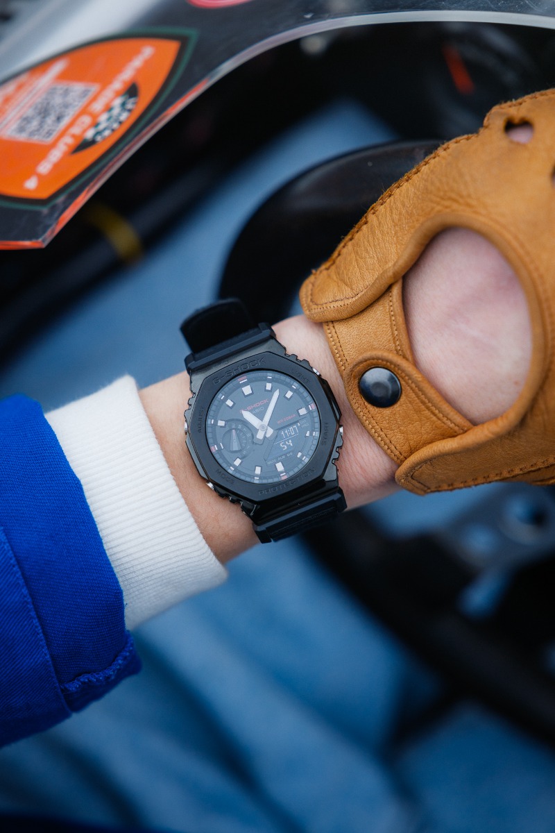 G-SHOCK na Fat Ice Race