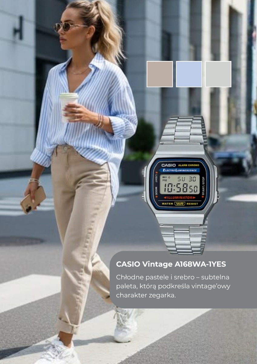 CASIO Vintage A168WA-1YES