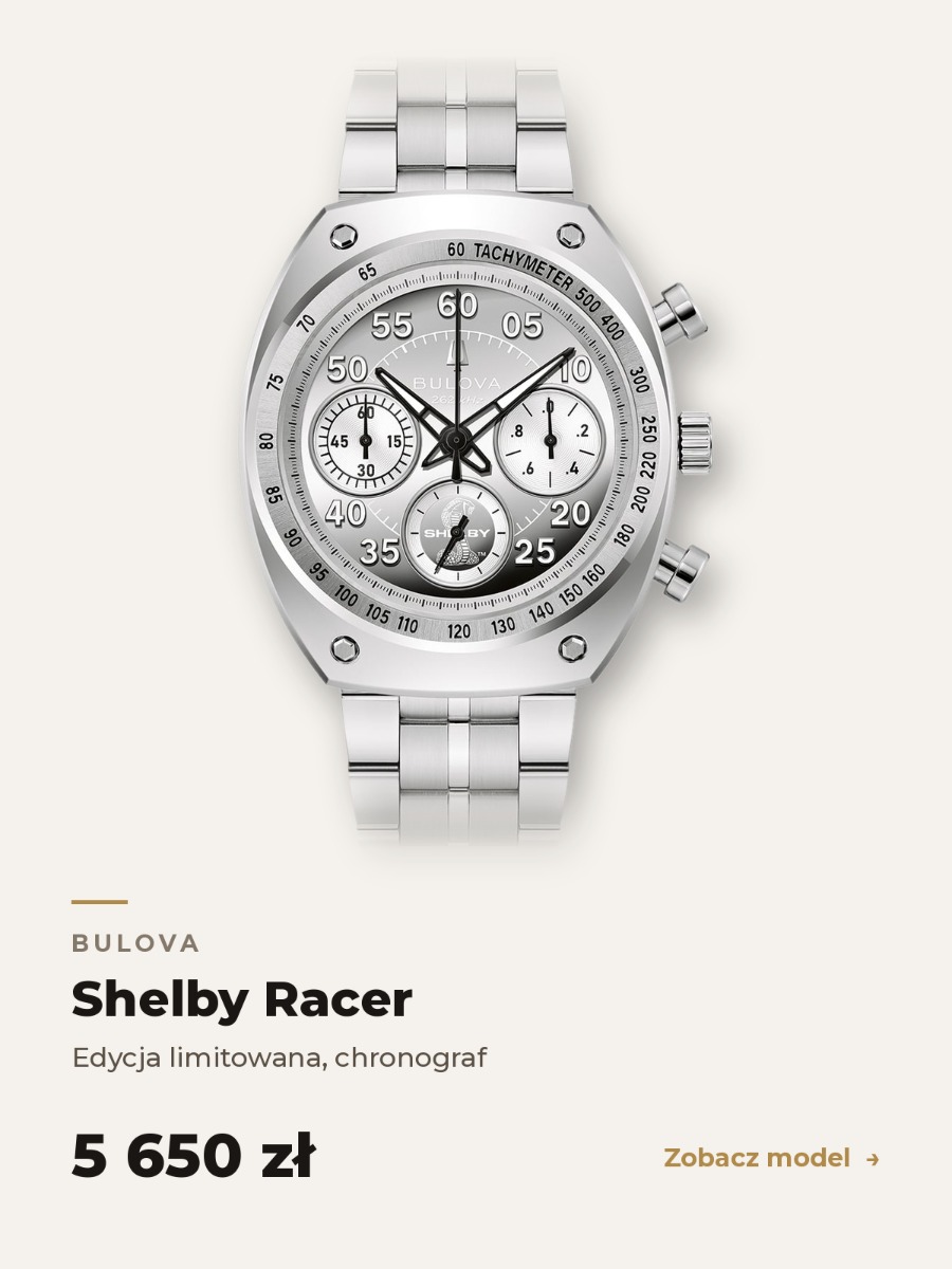 Sprawdź BULOVA Shelby Racer Limited Edition 96K118 BULOVA Shelby Racer Limited Edition 96K118