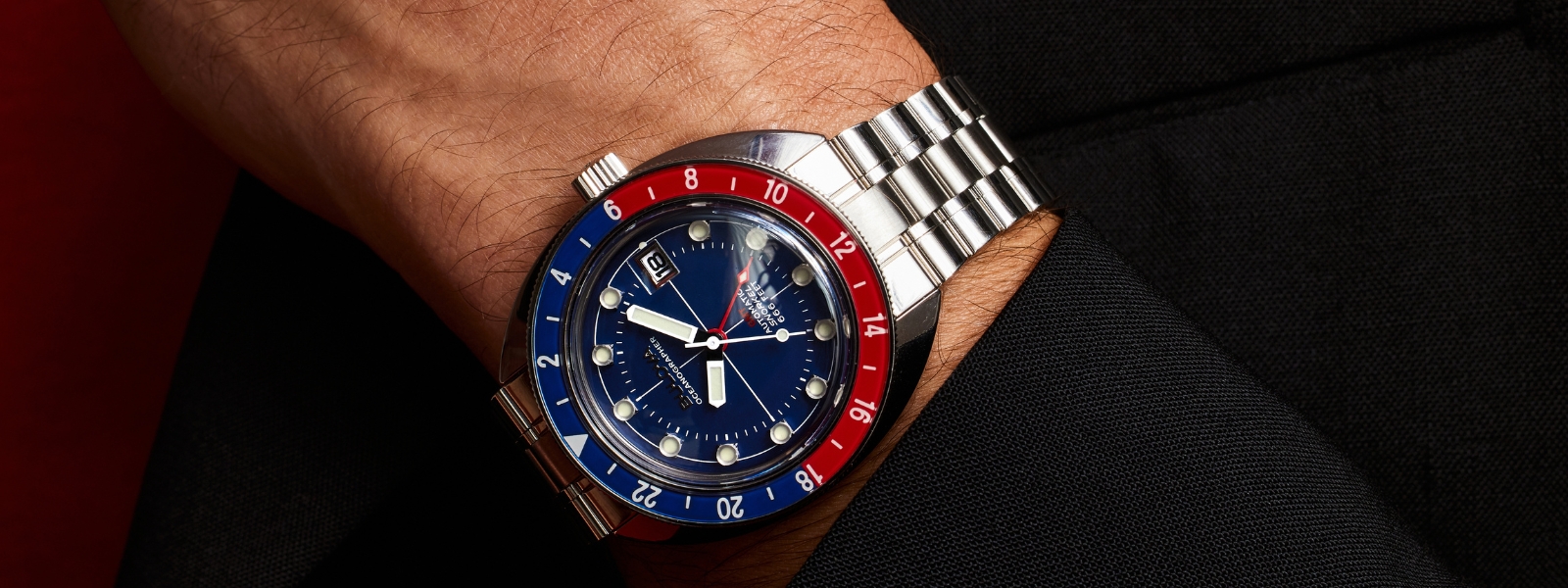 Odkryj zegarek BULOVA Oceanographer 96B405 Zegarek BULOVA Oceanographer 96B405