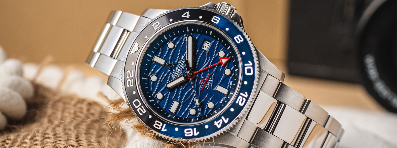 Sprawdź zegarek ATLANTIC Mariner 81576.41.59GMT Zegarek ATLANTIC Mariner 81576.41.59GMT