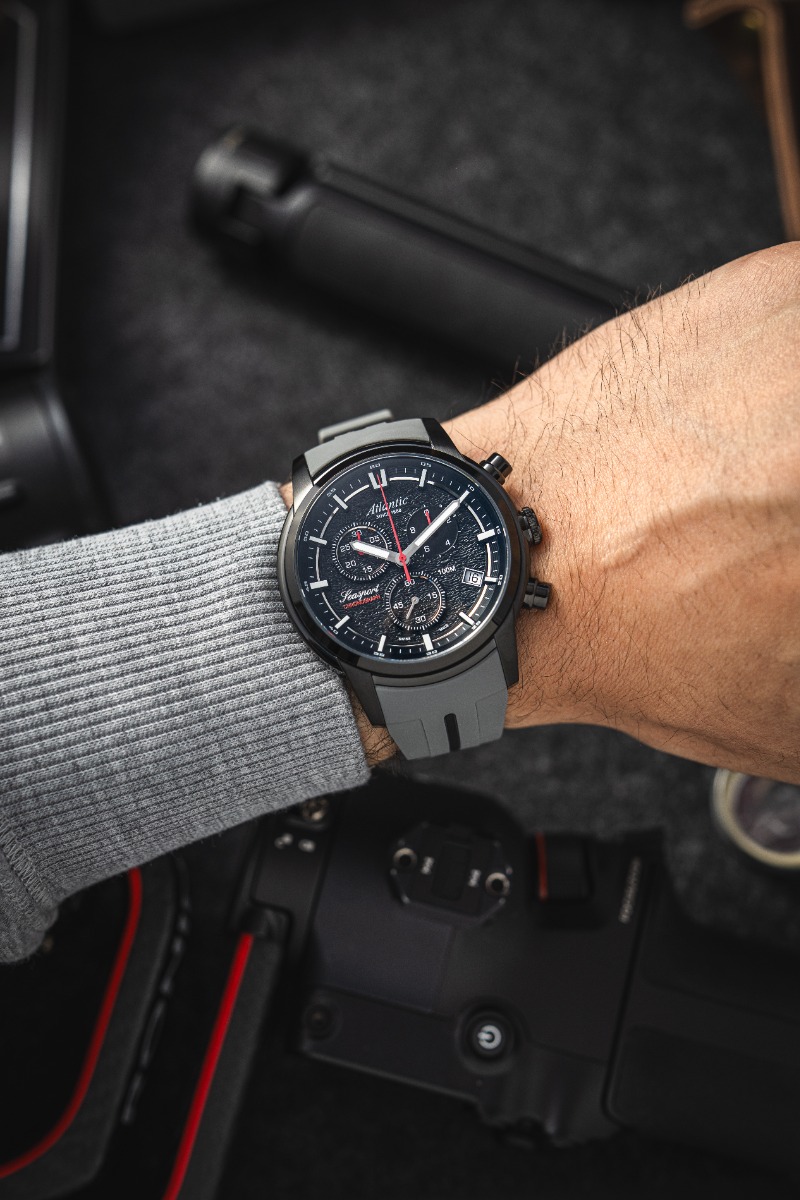 Zobacz ATLANTIC Seasport Chronograph 87461.46.61BKPU ATLANTIC Seasport Chronograph 87461.46.61BKPU
