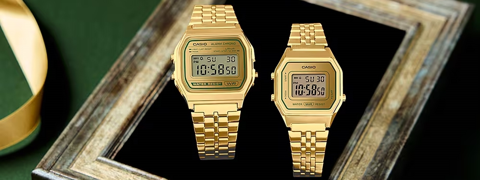 Odkryj zegarki CASIO VINTAGE A158WEGV-9A, LA680WEGV-9A A158WEGV-9A, LA680WEGV-9A