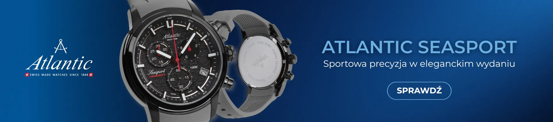 ATLANTIC Seasport Chronograph 87466.46.61BK