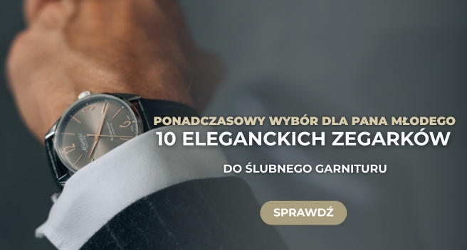Zegarki męski na ślub