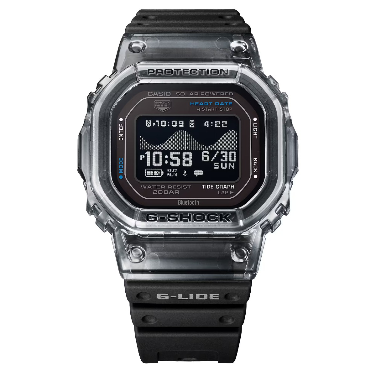 Zobacz CASIO G-SHOCK G-Squad GBX-H5600 -1ER CASIO G-SHOCK G-Squad GBX-H5600 -1ER