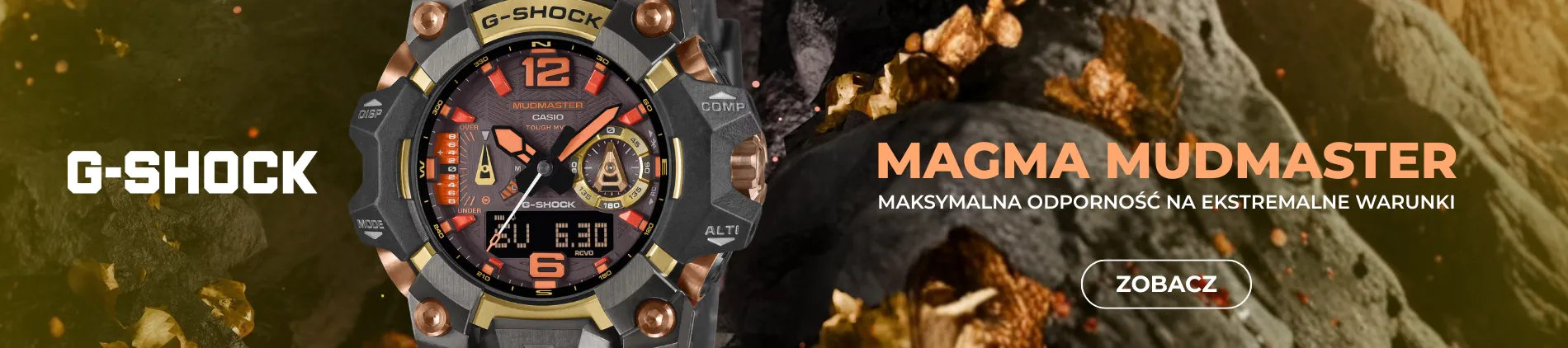 G-SHOCK MAGMA Master of G Premium Mudmaster GWG-B1000MG -1A9ER