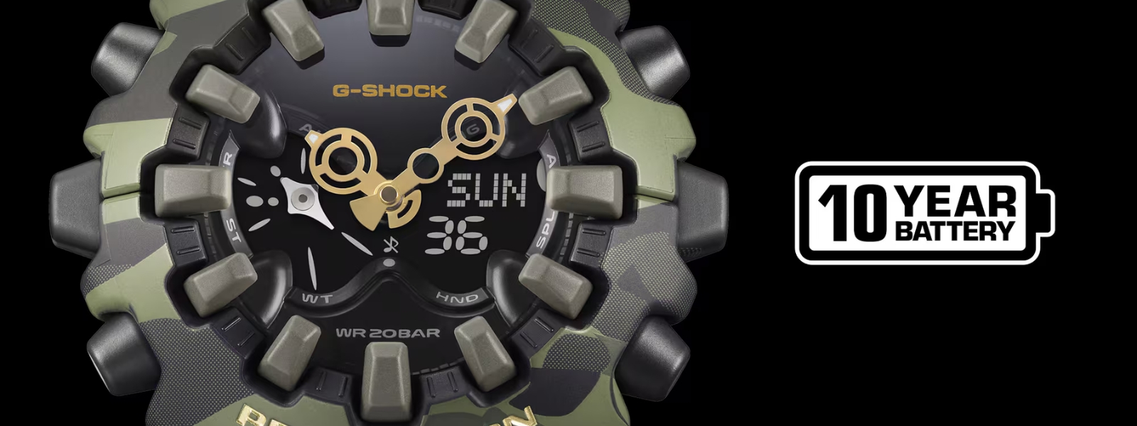 Sprawdź zegarek G-SHOCK GA-V01CMG -3AER Zegarek G-SHOCK GA-V01CMG -3AER