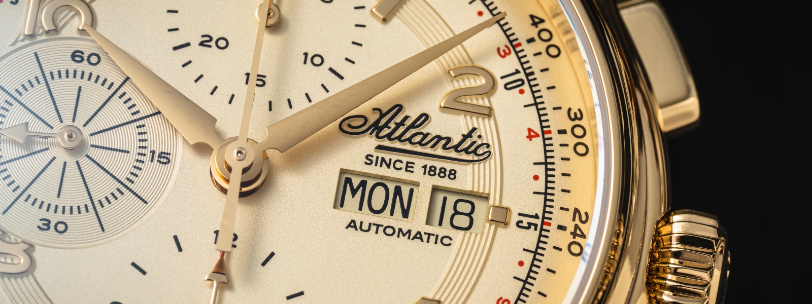 Model ATLANTIC Worldmaster Prestige Valjoux Limited Edition 
