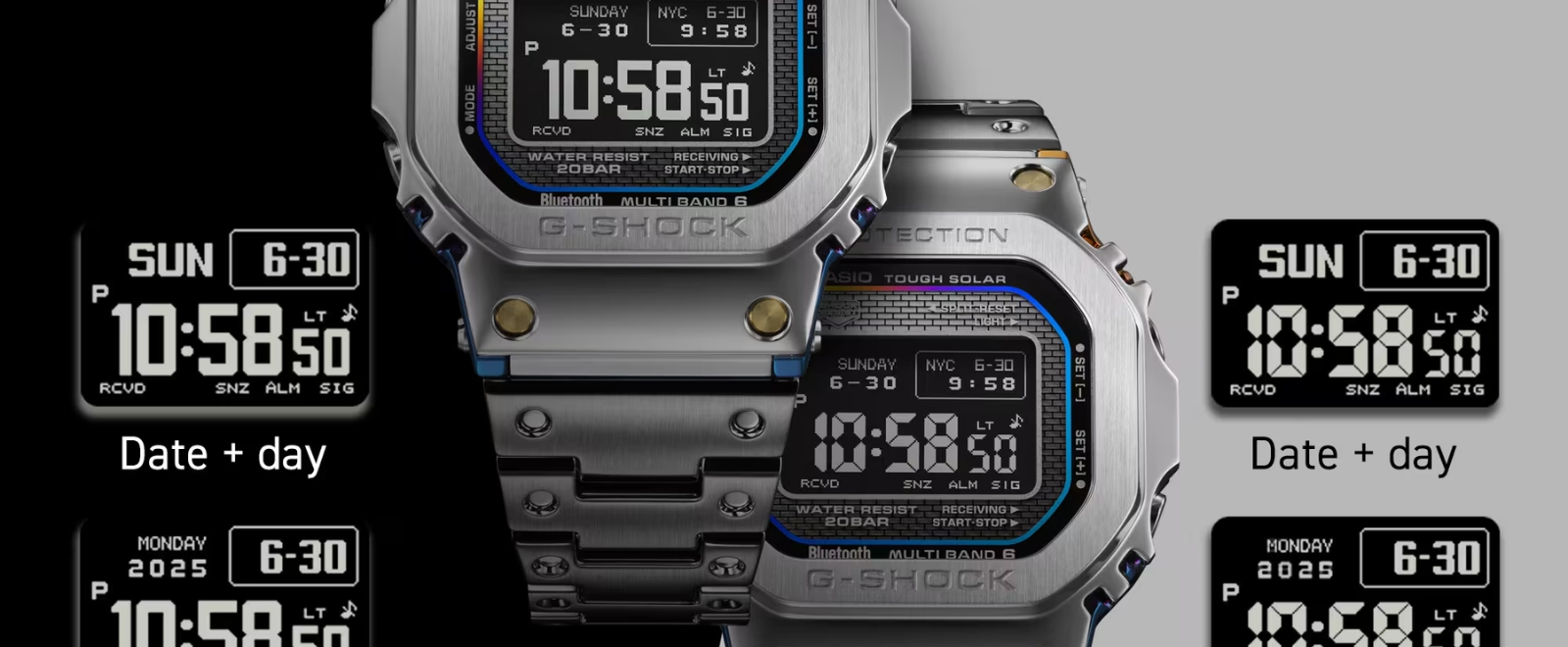 Sprawdź G-SHOCK GMW-BZ5000RC-1 z wyświetlaczem MIP LCD i stalową konstrukcją G-SHOCK GMW-BZ5000RC-1 z wyświetlaczem MIP LCD i stalową konstrukcją
