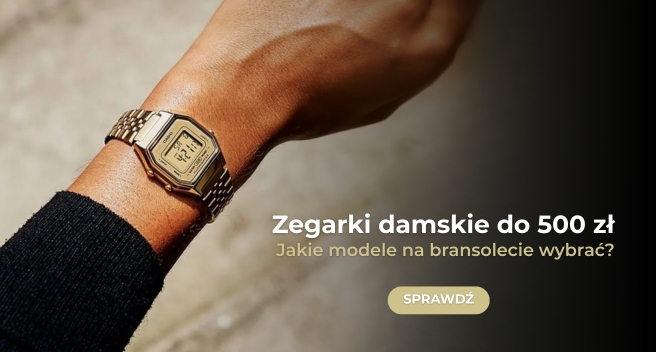 Zegarki damskie na bransolecie do 500 zł
