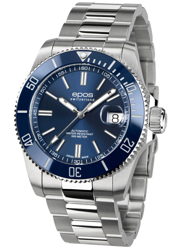 Zegarek męski EPOS Sportive Diver 3504.131.96.16.30