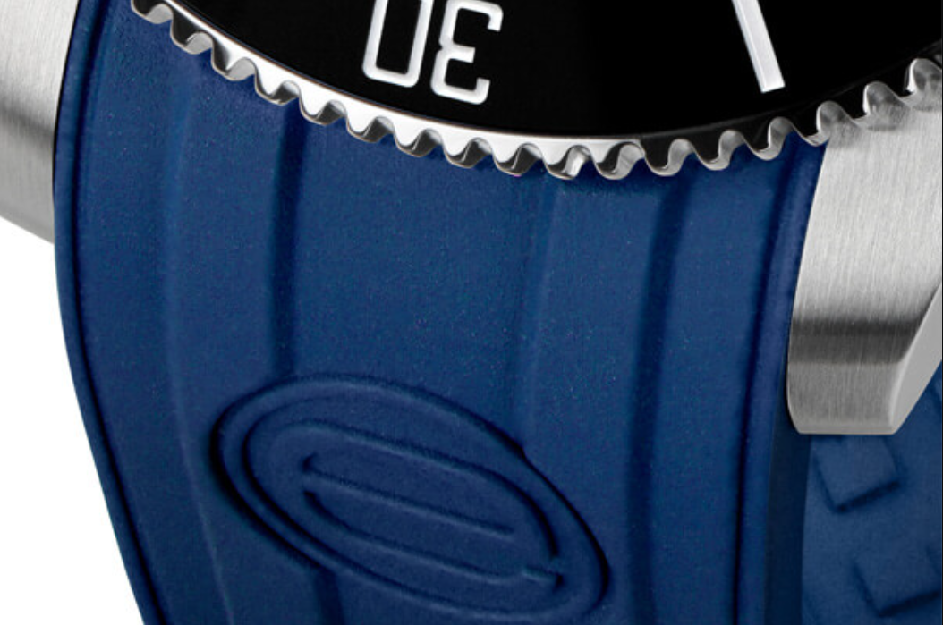 Zegarek męski z niebieską tarczą na pasku Epos Sportive Diver Titanum 3504.131.80.36.56