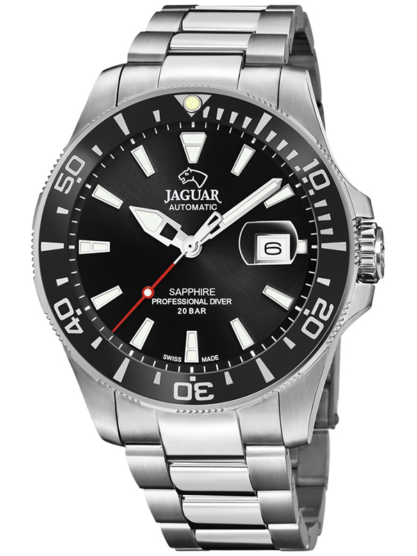 Zegarek męski z zieloną tarczą Jaguar J663/3