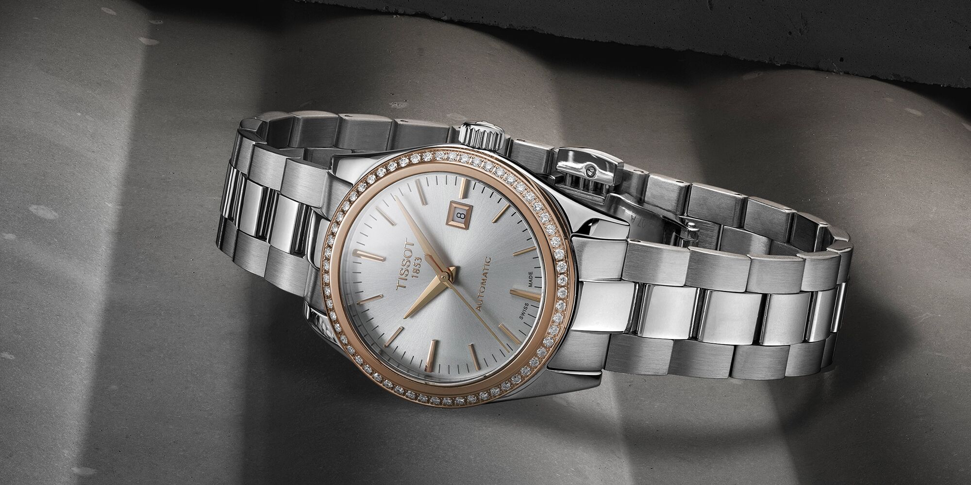 Zegarek damski TISSOT T-My Lady T930.007.41.031.00 18 K złoto z diamentami
