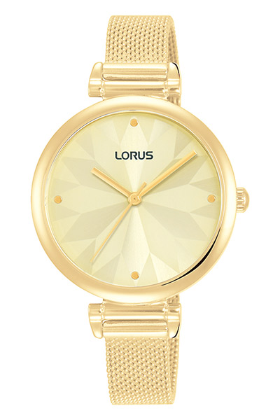 Złoty zegarek damski Lorus RG208TX9
