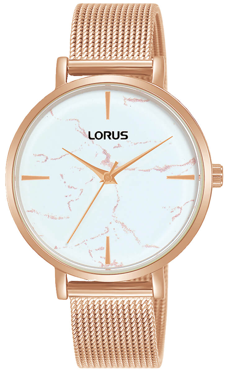 Złoty zegarek damski Lorus LOR RG290UX9
