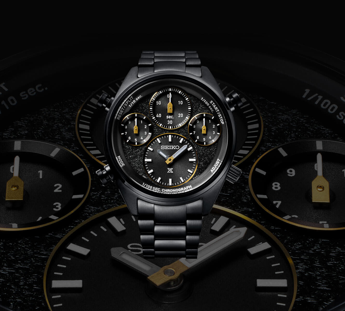 Odkryj zegarek męski Seiko Prospex Speedtimer 1/100 Sec Solar Chronograph SI SFJ007P1 z mechanizmem solarnym, chronografem oraz oryginalną tarczą. To edycja limitowana wydana z okazji Mistrzostw Świata w Lekkoatletyce 2023 w Budapeszcie