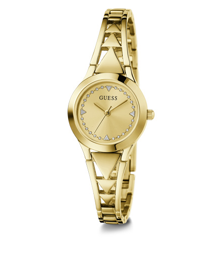 Odkryj złoty zegarek damski Guess Tessa GW0609L2