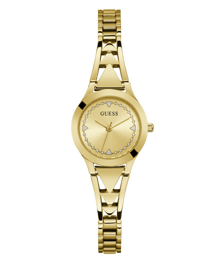 Odkryj złoty zegarek damski Guess Tessa GW0609L2
