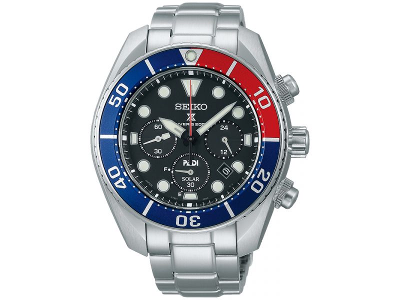 Odkryj zegarek męski Seiko Prospex PADI Sumo Chronograph Special Edition SSC795J1 na bansolecie