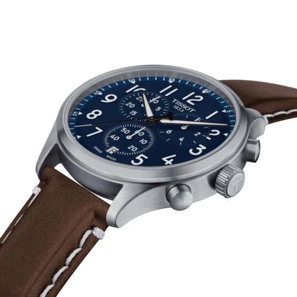 Zegarek męski z niebieską tarczą TISSOT T116.617.16.042.00