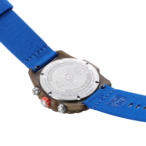 Zegarek męski na pasku niebieskim Luminox 