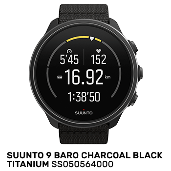 SUUNTO 9 BARO CHARCOAL BLACK TITANIUM SS050564000
