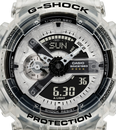 Odkryj transparentny zegarek męski G-Shock GA-114RX-7AER 
