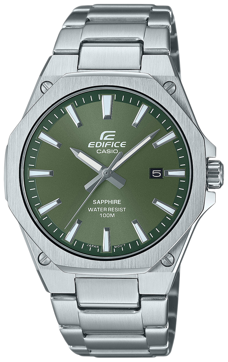 Zegarek męski z zieloną tarczą Casio Edifice EFR-S108D-3AVUEF