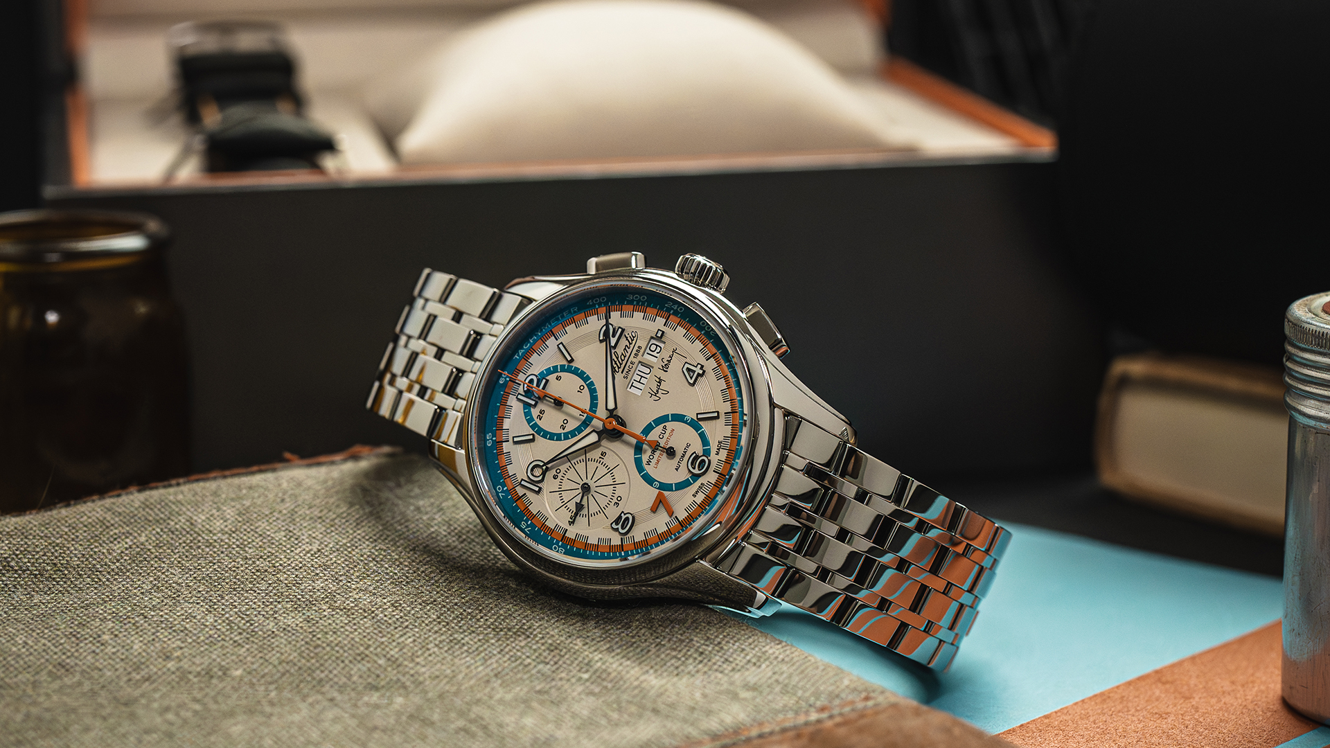 Zegarek męski Atlantic Worldmaster Word Cup x Krzysztof Hołowczyc