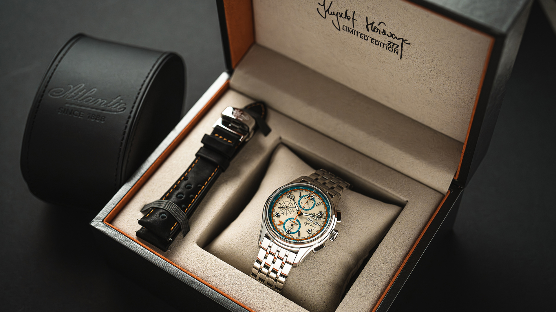 Zegarek męski Atlantic Worldmaster Word Cup x Krzysztof Hołowczyc