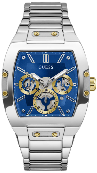 Zegarek męski z niebieską tarczą Guess Phoenix GW0456G5