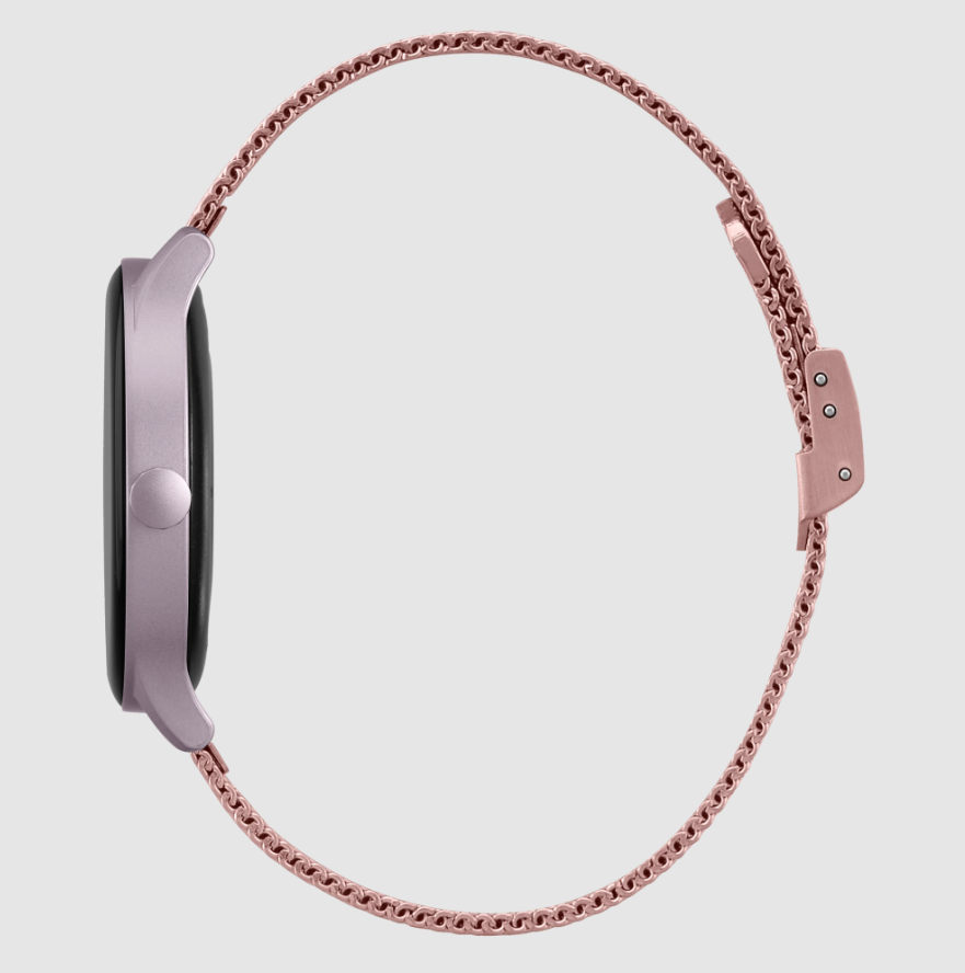 Smartwatch damski Garett Classy różowy, stalowy