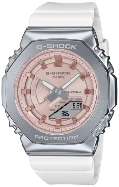 Zegarek Damski G-Shock Octagon Sparkle of Winter GM-S2100WS-7AER z różową traczą 