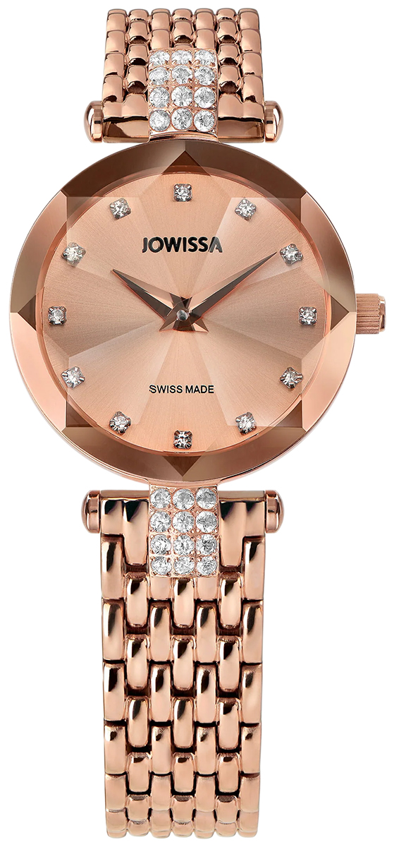 Zegarek Damski Jowissa Facet Strass Swiss Ladies Watch J5.773.S