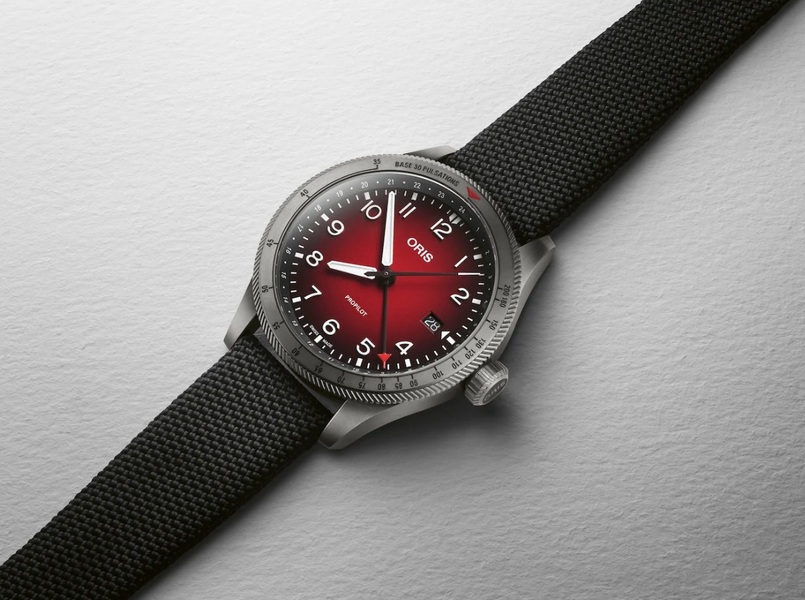 Zegarek męski Swiss Made ORIS Big Crown ProPilot GMT 0179877734268-0732014GLC