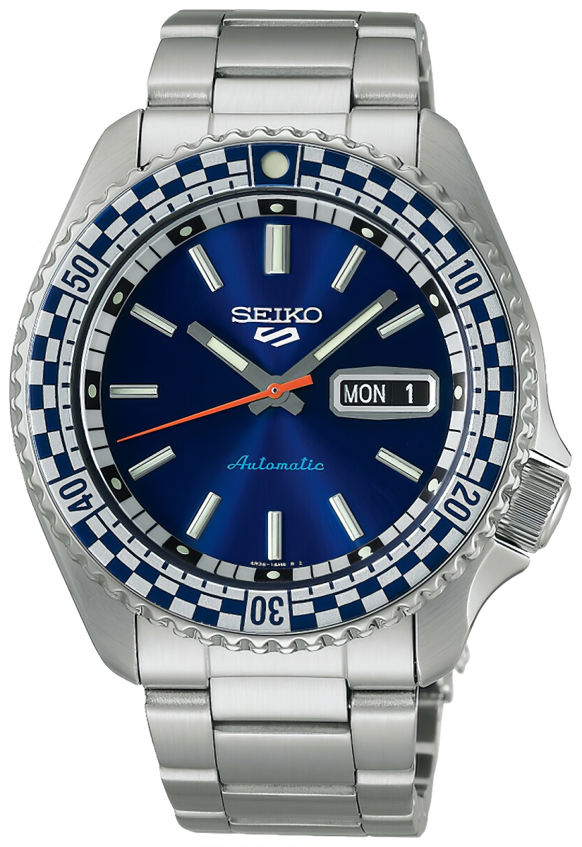 Odkryj zegarek męski Seiko Prospex Speedtimer 1/100 Sec Solar Chronograph SI SFJ003P1 z mechanizmem solarnym, chronografem oraz oryginalną tarczą