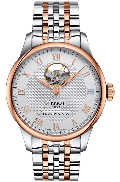 Zegarek męski Tissot Le Locle T006.407.22.033.02 z odkrytym mechanizmem