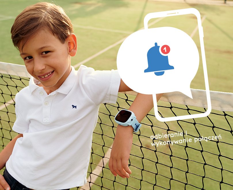Smartwatch dziecięcy Garett Kids Twin 4G Niebieski