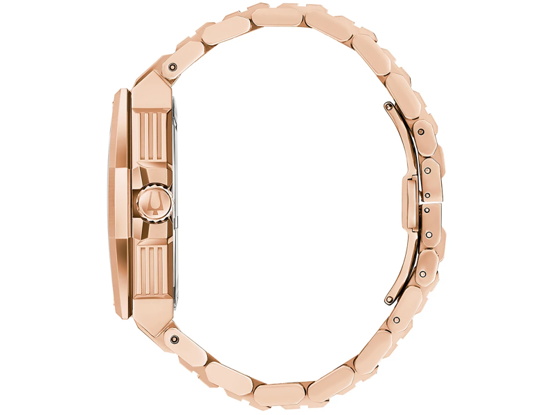 Odkryj Zegarek męski Bulova Series 97D129 z bansoletą w kolorze rose gold