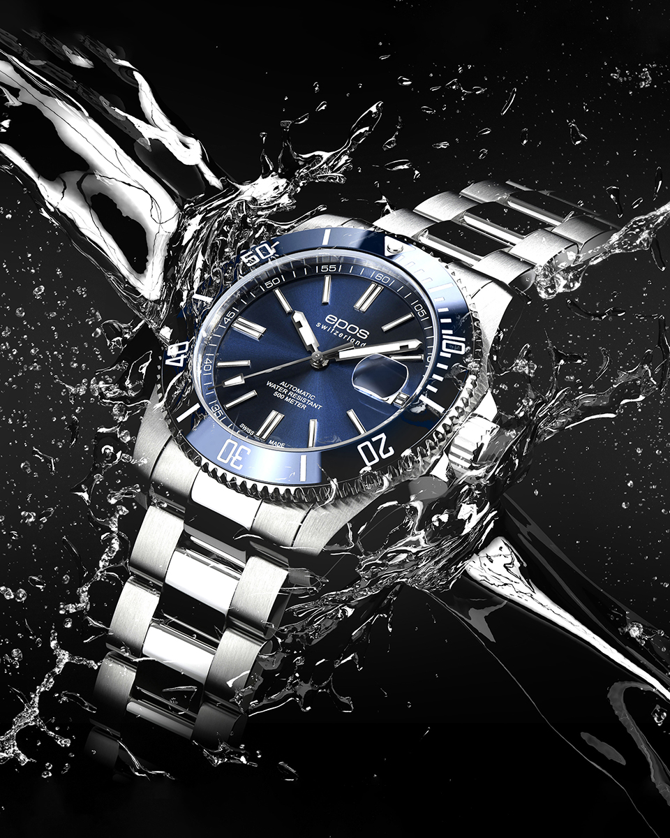 Zegarek męski EPOS Sportive Diver 3504.131.96.16.30