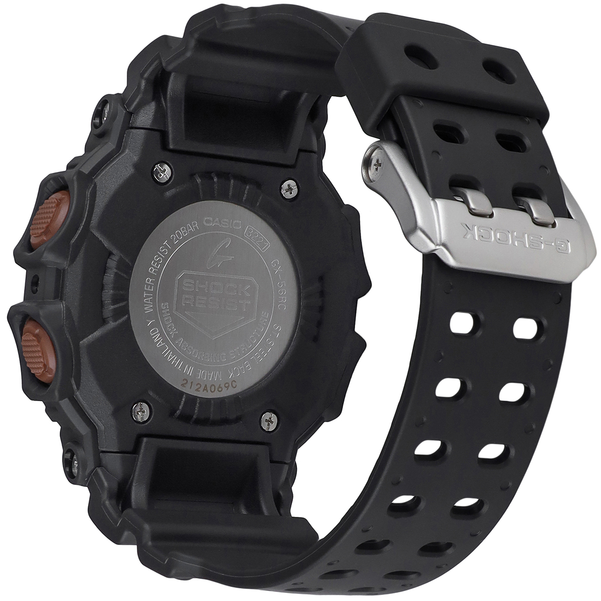 Zegarek męski G-SHOCK KING BLACK & RUST GX-56RC-1ER