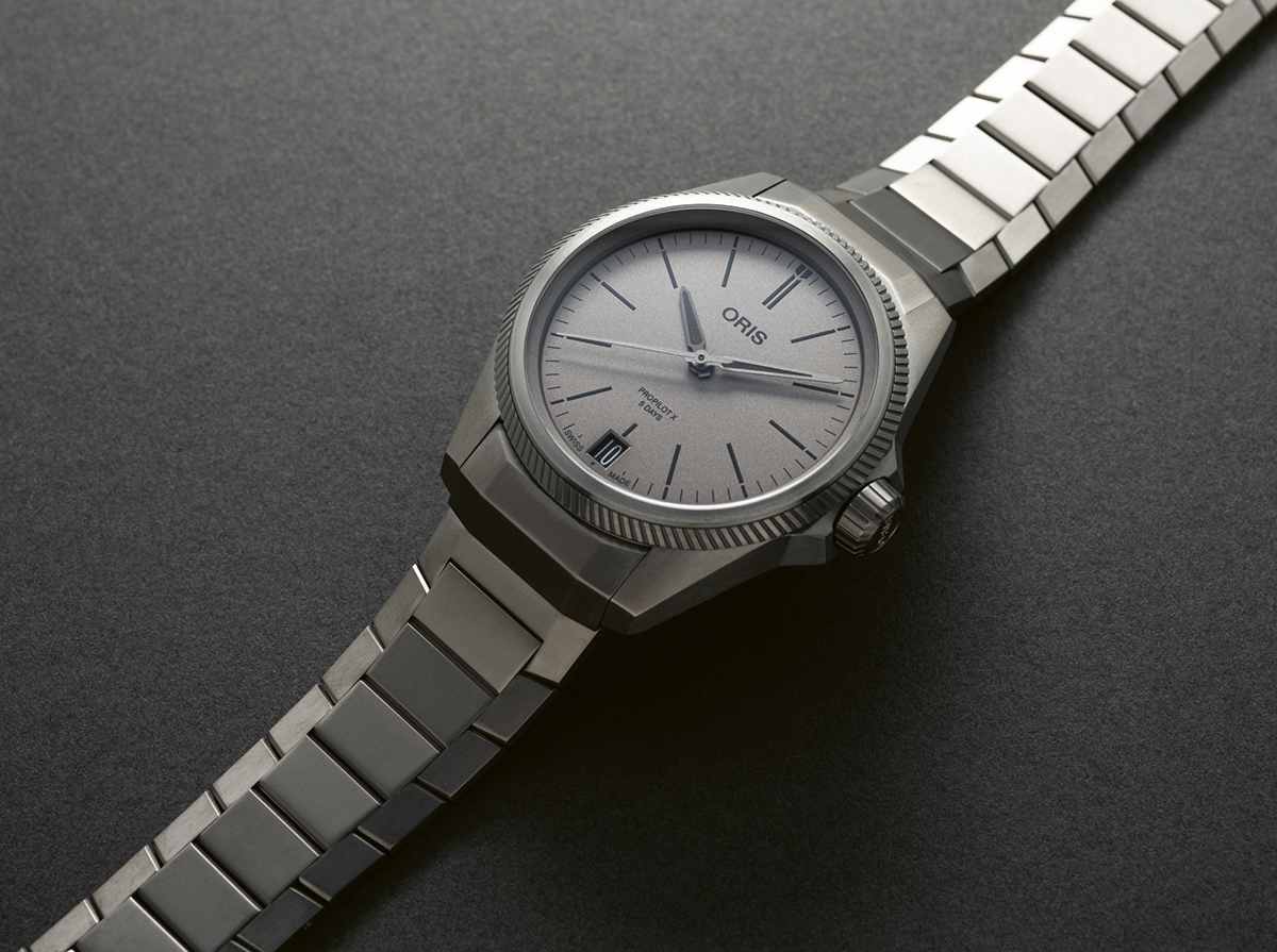 Zegarek męski Oris Big Crown ProPilot X 0140077787153-0772001TLC