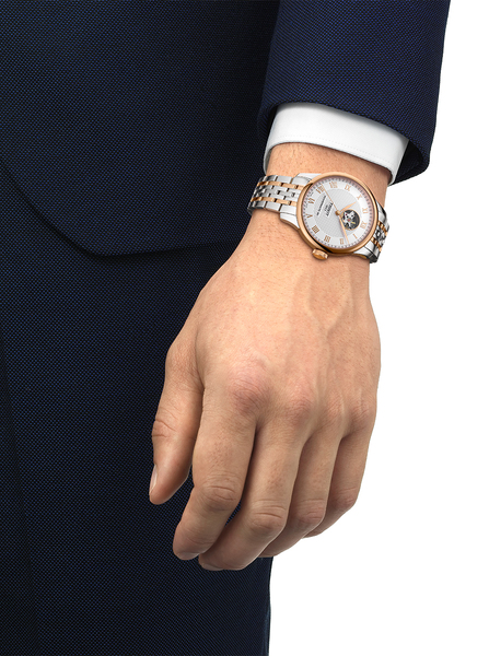 Zegarek męski Tissot Le Locle T006.407.22.033.02 z odkrytym mechanizmem